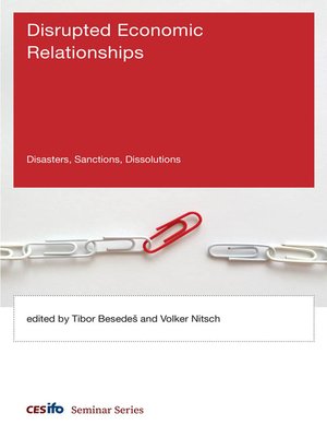 cover image of Disrupted Economic Relationships